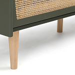 Комод с 6-ю ящиками из плетеного ротанга Remi Green Wicker Furniture варинант исполнения - 4 | Loft Concept в Красноярске