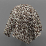 Мебельная ткань Шенилл коричневый цвет 142 см T4-56 варинант исполнения - 6 | Loft Concept в Красноярске