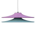 Подвесной вязаный светильник в двухцветном исполнении «Двойной Токио»  варинант исполнения - 4 | Loft Concept в Красноярске