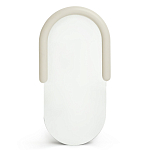 Зеркало овальное Curved Furniture бежевое варинант исполнения - 1 | Loft Concept в Красноярске