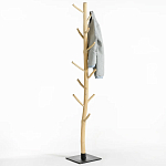 Напольная вешалка из тикового дерева Teak Floor Hanger варинант исполнения - 2 | Loft Concept в Красноярске