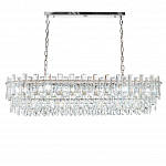 Люстра овальная с хрустальными подвесками Gorgeous Crystal Light варинант исполнения - 8 | Loft Concept в Красноярске