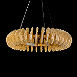 Люстра круглая с фактурными элементами в виде ракушек Inspired Sea варинант исполнения - 1 | Loft Concept в Красноярске