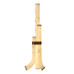 Торшер геометрический с тремя мраморными плафонами Marble Tripod варинант исполнения - 2 | Loft Concept в Красноярске