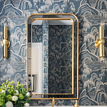 Зеркало в золотой раме Arched Mirror варинант исполнения - 2 | Loft Concept в Красноярске