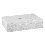 Чайный сервиз белого цвета из фарфора на 6 персон 15 предметов Floral Charm варинант исполнения - 2 | Loft Concept в Красноярске