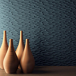 Гипсовая 3D Панель M-27 варинант исполнения - 1 | Loft Concept в Красноярске