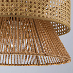 Подвесной светильник с абажуром из натуральных материалов Light Inside the Cell варинант исполнения - 8 | Loft Concept в Красноярске