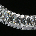 Люстра круглая с прозрачной хрустальной рамкой Maude Crystal Light варинант исполнения - 10 | Loft Concept в Красноярске