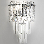 Бра Harmonica Crystal Chrome Wall Lamp варинант исполнения - 2 | Loft Concept в Красноярске