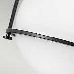 Потолочный светильник с плафоном в форме белого матового шара Hinkley варинант исполнения - 3 | Loft Concept в Красноярске