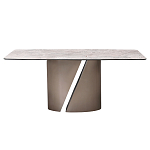 Стол обеденный керамический серый Servorios варинант исполнения - 1 | Loft Concept в Красноярске