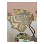 Столик приставной с тремя столешницами Тропические листья Tropical Forest gold варинант исполнения - 6 | Loft Concept в Красноярске