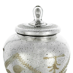 Ваза из стекла с крышкой и декоративными узорами Chinoiserie Ceramics варинант исполнения - 2 | Loft Concept в Красноярске