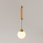 Подвесной светильник со стеклянными вставками Helios варинант исполнения - 2 | Loft Concept в Красноярске