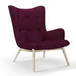 Мебельная ткань Шенилл фиолетовый цвет 138 см T4-27 варинант исполнения - 5 | Loft Concept в Красноярске