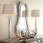 Зеркало в серебристой фигурной раме Silver Reflection варинант исполнения - 2 | Loft Concept в Красноярске