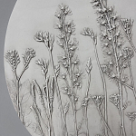 Панно Серые цветы варинант исполнения - 3 | Loft Concept в Красноярске