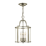 Подвесной светильник с прозрачным стеклянным цилиндрическим плафоном в классическом стиле на цепи Hinkley варинант исполнения - 9 | Loft Concept в Красноярске