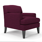 Мебельная ткань Шенилл фиолетовый цвет 138 см T4-27 варинант исполнения - 3 | Loft Concept в Красноярске