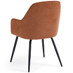 Кресло обеденное на металлических ножках Mazzi Chair варинант исполнения - 11 | Loft Concept в Красноярске