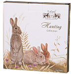 Тарелка закусочная из фарфора с изображением животных Hunting Porcelain Collection варинант исполнения - 2 | Loft Concept в Красноярске