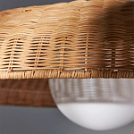 Люстра круглая из ротанга Long Lasting Chandelier варинант исполнения - 3 | Loft Concept в Красноярске