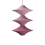 Подвесной вязаный розовый светильник «Звезда Востока 03» варинант исполнения - 1 | Loft Concept в Красноярске