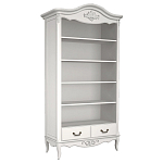 Стеллаж белый из массива бука с 5-ю полками White Provence варинант исполнения - 1 | Loft Concept в Красноярске