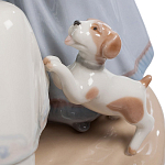 Статуэтка фарфоровая Девочки с собачками Charming Statuette варинант исполнения - 2 | Loft Concept в Красноярске