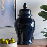 Ваза с крышкой однотонная Высота 48 см Chinoiserie Ceramics варинант исполнения - 3 | Loft Concept в Красноярске