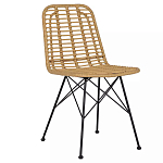 Стул с ротанговым плетением Wicker Stool без подлокотников варинант исполнения - 6 | Loft Concept в Красноярске