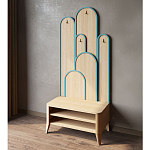 Вешалка «Байома» варинант исполнения - 2 | Loft Concept в Красноярске