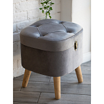 Пуф Leather with a snap варинант исполнения - 2 | Loft Concept в Красноярске