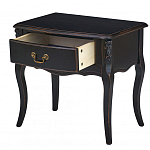 Тумба прикроватная из массива березы с ящиком и состаренным эффектом Vintage варинант исполнения - 3 | Loft Concept в Красноярске