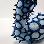 Экзотический синий фрукт статуэтка для интерьераTropical Fruit Pandora 8 варинант исполнения - 2 | Loft Concept в Красноярске