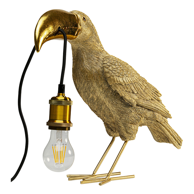 Настольная лампа Золотой Тукан Золотой в Красноярске | Loft Concept 