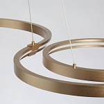 Люстра подвесная светодиодная в виде волнообразной ленты Ribbon Vortex варинант исполнения - 21 | Loft Concept в Красноярске