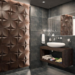 Гипсовая 3D панель с принтографией PM-22 варинант исполнения - 2 | Loft Concept в Красноярске