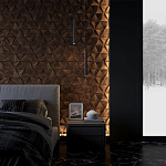 Гипсовая 3D панель с принтографией PM-50 варинант исполнения - 3 | Loft Concept в Красноярске