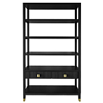 Стеллаж с двумя ящиками Elsa Dreams Black варинант исполнения - 5 | Loft Concept в Красноярске