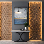 Гипсовая 3D панель с принтографией PM-50 варинант исполнения - 1 | Loft Concept в Красноярске