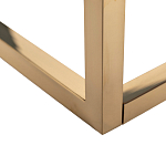 Консоль с ящиками зеркальная с золотым декором Gold Painted Mirror Console варинант исполнения - 4 | Loft Concept в Красноярске