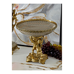 Чаша фарфоровая на двух бронзовых ангелах Eden Garden варинант исполнения - 3 | Loft Concept в Красноярске