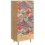 Шкаф с принтом Dominoes варинант исполнения - 1 | Loft Concept в Красноярске