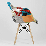 Стул с обивкой в стиле Patchwork варинант исполнения - 3 | Loft Concept в Красноярске