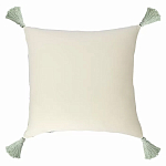 Подушка с цветочным принтом и кисточками Blooming Elegance Daisy варинант исполнения - 4 | Loft Concept в Красноярске