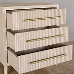 Комод Primo с 3 выдвижными ящиками Светлый дуб варинант исполнения - 6 | Loft Concept в Красноярске