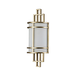 Бра с геометрическим каркасом и матовым белым цилиндрическим плафоном Feiss варинант исполнения - 1 | Loft Concept в Красноярске