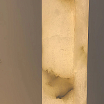 Торшер геометрический с тремя мраморными плафонами Marble Tripod варинант исполнения - 10 | Loft Concept в Красноярске